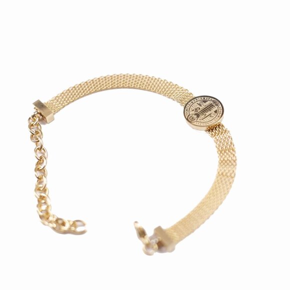 Classic Gold-Tone Coin Bracelet - Picture 2 of 3